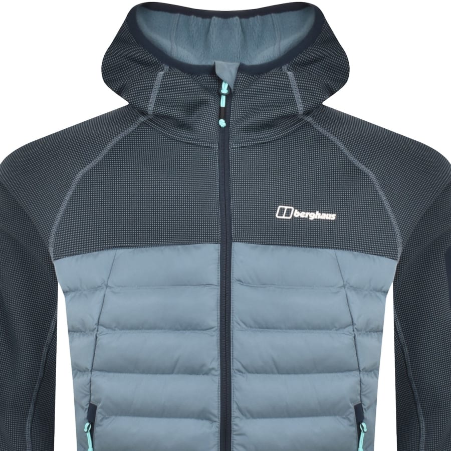 【売れ筋】 Berghaus Privitale Hybrid Jacket Blue | Mainline Menswear フリース